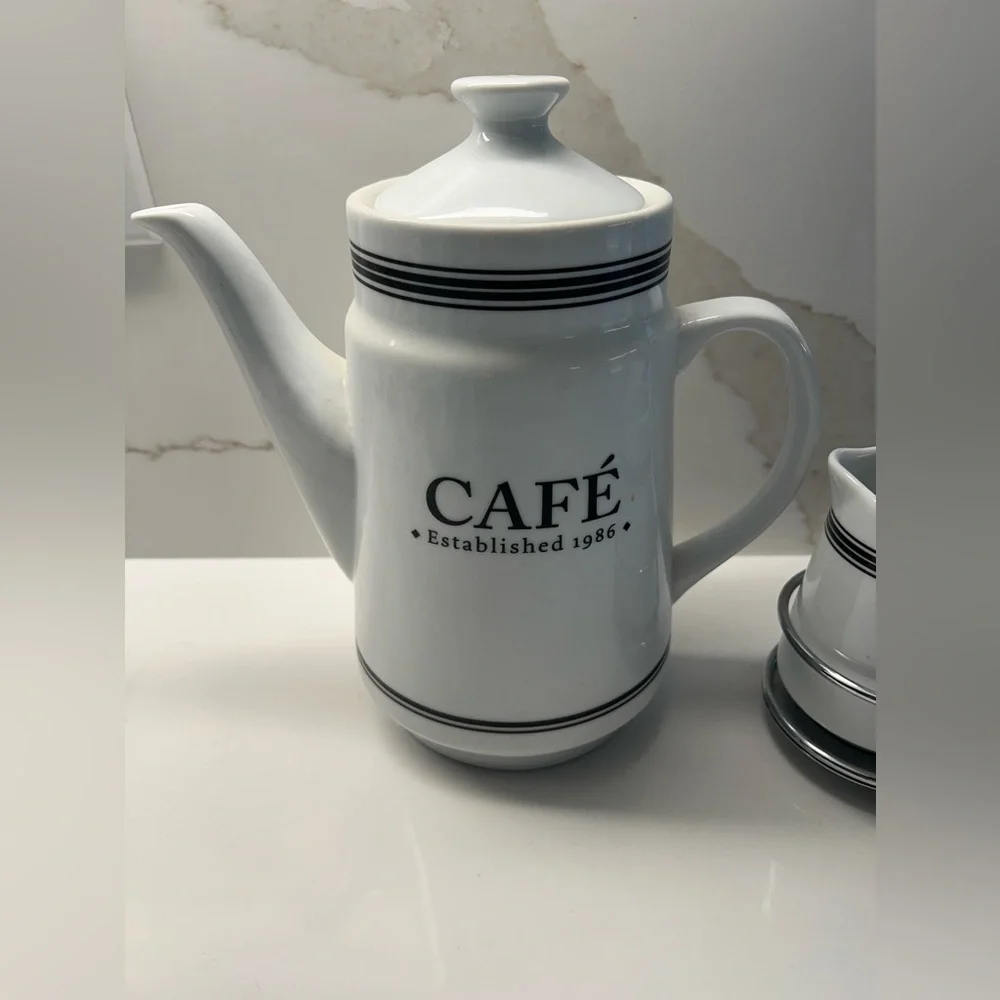 Pottery Barn Coffee Carafe Set